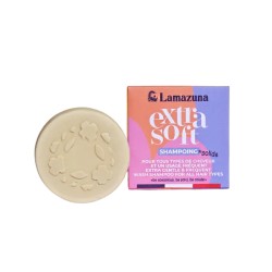 Shampoing solide Extra Soft tous cheveux Lamazuna  dans votre magasin bio en ligne Etiketbio.eu