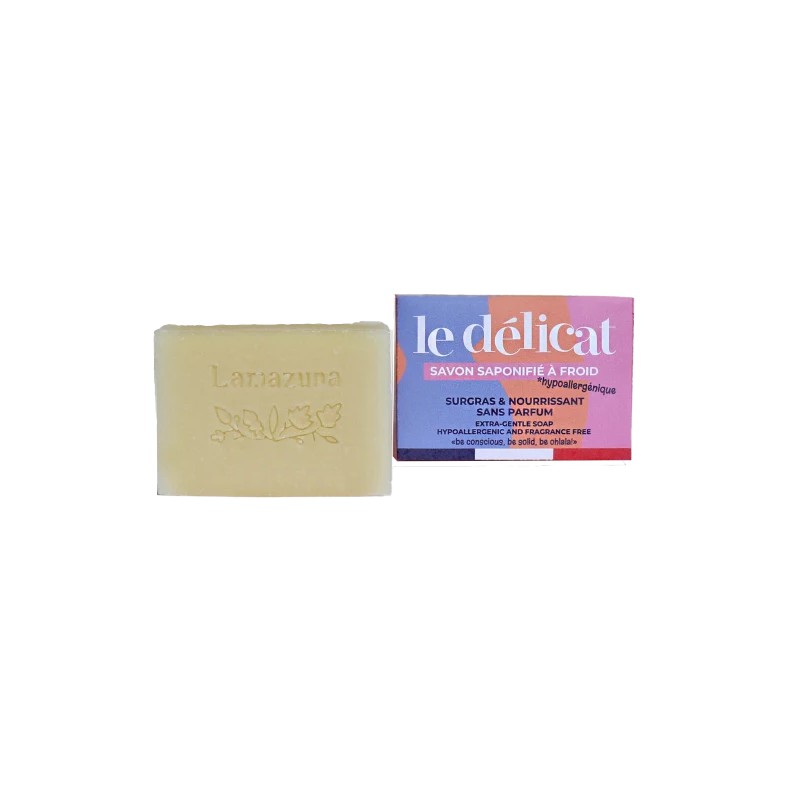 Savon surgras Le Délicat Lamazuna 100g