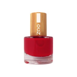 Vernis à ongles rouge carmin 650 Zao Zao  dans votre magasin bio en ligne Etiketbio.eu