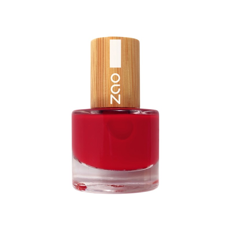 Vernis à ongles rouge carmin 650 Zao Zao  dans votre magasin bio en ligne Etiketbio.eu