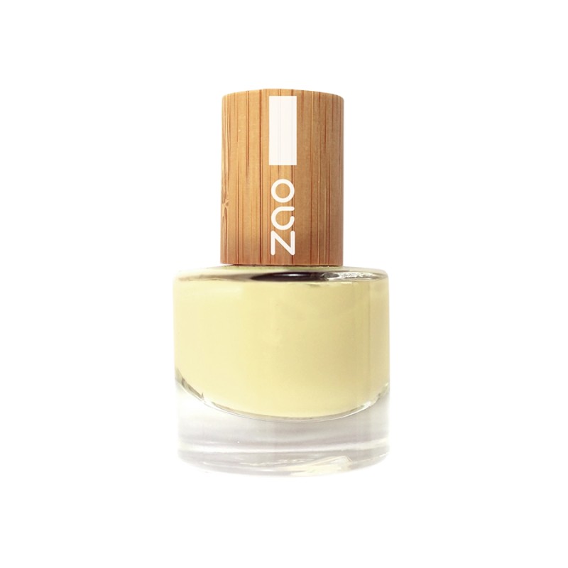 Vernis à ongles jaune pastel mimosa 681 Zao Zao  dans votre magasin bio en ligne Etiketbio.eu