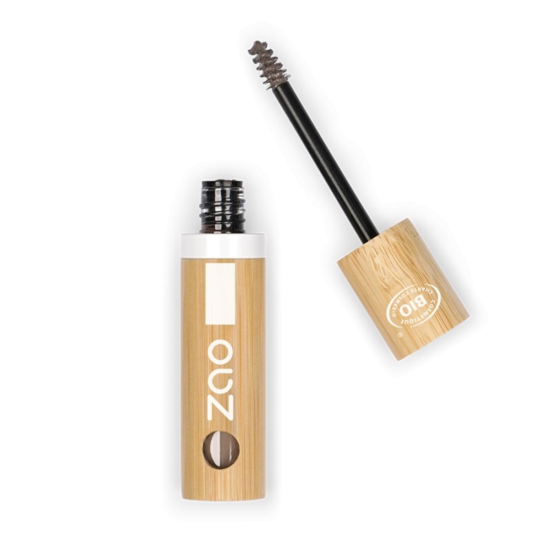 Mascara sourcils bio brun 053 Zao Zao  dans votre magasin bio en ligne Etiketbio.eu