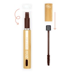 Mascara bio aloe vera 091 Brun foncé Zao Zao  dans votre magasin bio en ligne Etiketbio.eu