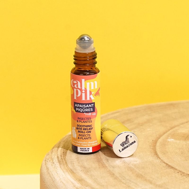 Roll-on apaisant piqûres Calm Pik Lamazuna Lamazuna  dans votre magasin bio en ligne Etiketbio.eu