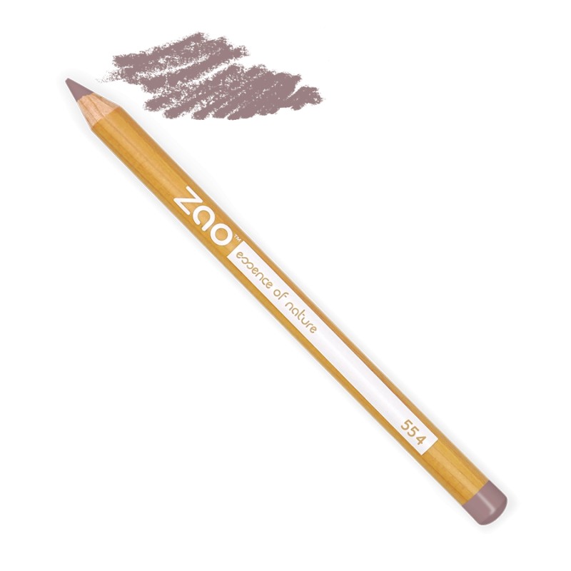 Crayon multi-usages bio 554 Brun clair Zao Zao  dans votre magasin bio en ligne Etiketbio.eu