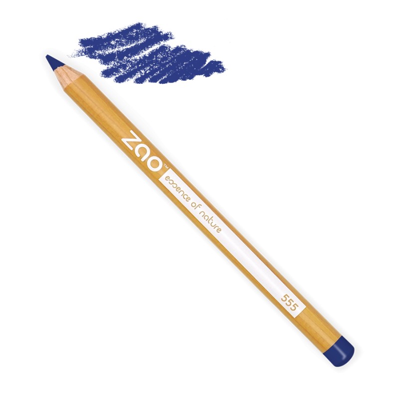 Crayon yeux bio 555 Bleu Zao Zao  dans votre magasin bio en ligne Etiketbio.eu