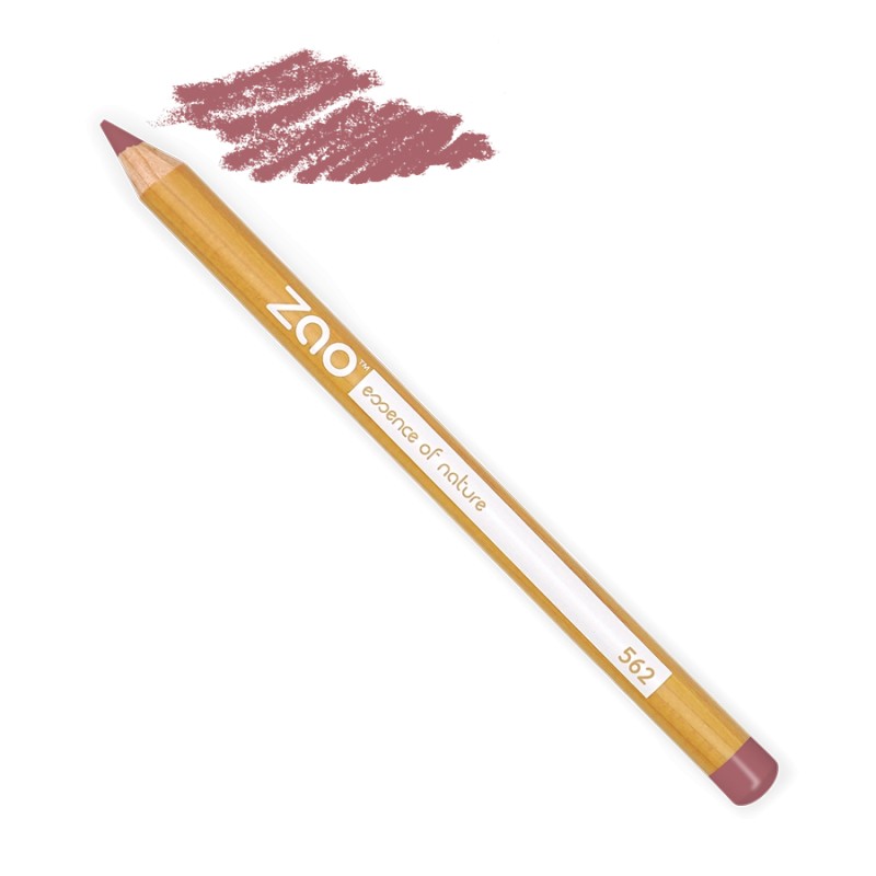 Crayon lèvres bio 562 Bois de rose Zao Zao  dans votre magasin bio en ligne Etiketbio.eu