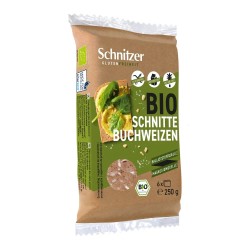 Pain au sarrasin sans gluten bio 250 g Schnitzer SCHNITZER  dans votre magasin bio en ligne Etiketbio.eu