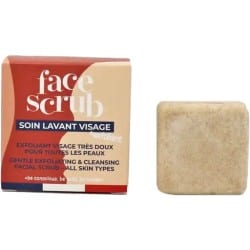 Gommage visage solide Face Scrub Lamazuna Lamazuna  dans votre magasin bio en ligne Etiketbio.eu
