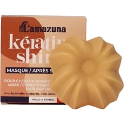 Après-shampoing solide masque kératine Lamazuna Lamazuna  dans votre magasin bio en ligne Etiketbio.eu