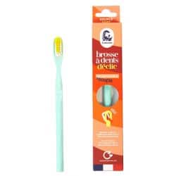 Brosse à dents souple Déclic Bleu orage Lamazuna Lamazuna  dans votre magasin bio en ligne Etiketbio.eu