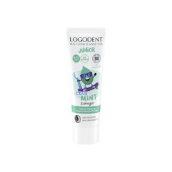Dentifrice junior au fluor menthe fraîche Logona Logona  dans votre magasin bio en ligne Etiketbio.eu
