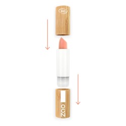 Rouge à lèvres bio Cocoon 415 Nude pêche Zao Zao  dans votre magasin bio en ligne Etiketbio.eu