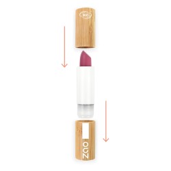 Rouge à lèvres bio Classic 470 Violine satiné Zao Zao  dans votre magasin bio en ligne Etiketbio.eu