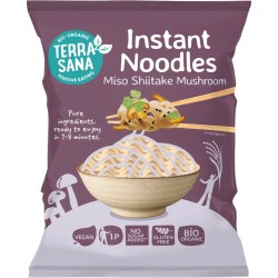 Nouilles instantanées miso shiitake TerraSana TerraSana  dans votre magasin bio en ligne Etiketbio.eu