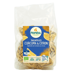 Tagliatelles curcuma citron 250g Priméal  dans votre magasin bio en ligne Etiketbio.eu