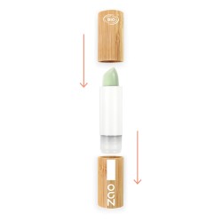 Correcteur vert bio 499 anti-rougeurs Zao Zao  dans votre magasin bio en ligne Etiketbio.eu