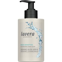 Savon liquide mains basis sensitive 250ml – Lavera Lavera  dans votre magasin bio en ligne Etiketbio.eu