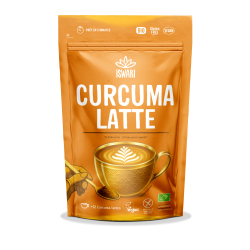 Curcuma latte bio en poudre 100 g – Iswari Iswari  dans votre magasin bio en ligne Etiketbio.eu