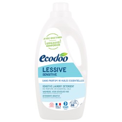 Lessive sans parfum Sensitive 0% 2L Ecodoo Ecodoo  dans votre magasin bio en ligne Etiketbio.eu