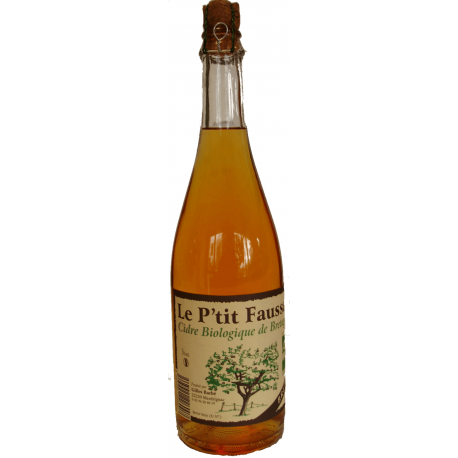CIDRE BRUT BIO 75CL LE PETIT FAUSSET  dans votre magasin bio en ligne Etiketbio.eu