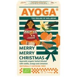 Infusion de Noël bio Merry Merry Christmas Ayoga Ayoga  dans votre magasin bio en ligne Etiketbio.eu