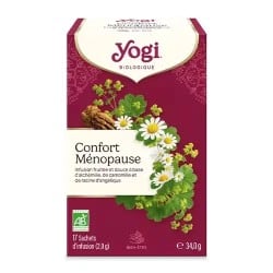 Infusion Confort Ménopause bio Yogi Tea x17 Yogi Tea  dans votre magasin bio en ligne Etiketbio.eu