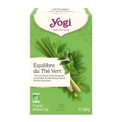 Yogi Tea Équilibre du Thé Vert bio 17 sachets