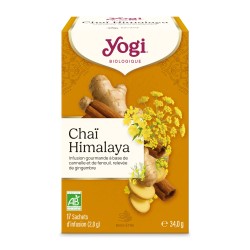 Yogi Tea Himalaya bio, 17 sachets Yogi Tea  dans votre magasin bio en ligne Etiketbio.eu