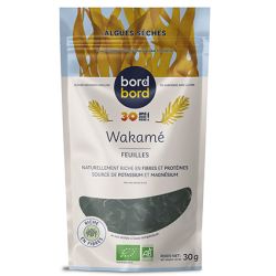 Wakamé bio en feuilles Bord à Bord 30g Bord à Bord  dans votre magasin bio en ligne Etiketbio.eu