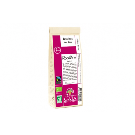 Rooibos nature 100g Les Jardins de Gaïa dans votre magasin bio en ligne Etiketbio.eu Rooibos nature 100g Les Jardins de Gaïa dans votre magasin bio en ligne Etiketbio.eu