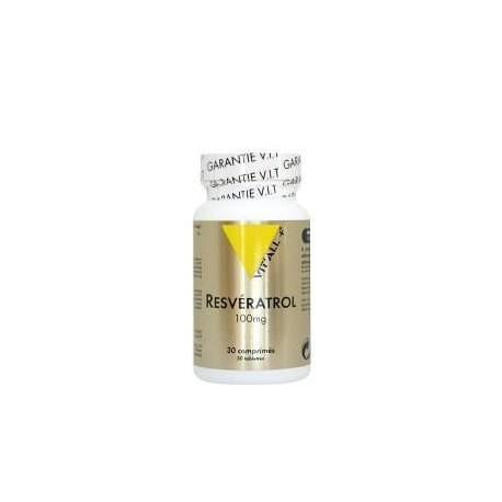 Resveratrol 100mg 30caps Vit'all +  dans votre magasin bio en ligne Etiketbio.eu