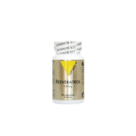Resveratrol 100mg 60cps Vit'all +  dans votre magasin bio en ligne Etiketbio.eu