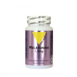 MELATONINE 1MG + VITB6 60CAPS | VITALL + chez Etik&Bio