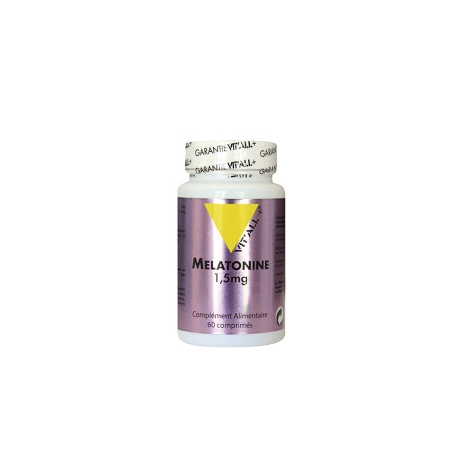 MELATONINE 1MG + VITB6 60CAPS VITALL + dans votre magasin bio en ligne Etiketbio.eu MELATONINE 1MG + VITB6 60CAPS VITALL + dans votre magasin bio en ligne Etiketbio.eu