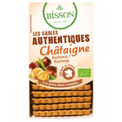 AUTHENTIQUE CHATAIGNE 180G BISSON  dans votre magasin bio en ligne Etiketbio.eu