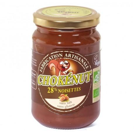 Pate a tartiner chokenut equitable 300g Noiseraie dans votre magasin bio en ligne Etiketbio.eu Pate a tartiner chokenut equitable 300g Noiseraie dans votre magasin bio en ligne Etiketbio.eu