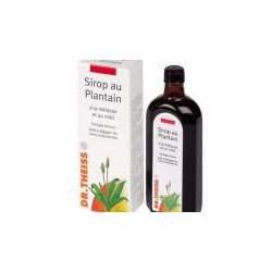 Sirop au plantain 250ml Dr. Theiss  dans votre magasin bio en ligne Etiketbio.eu
