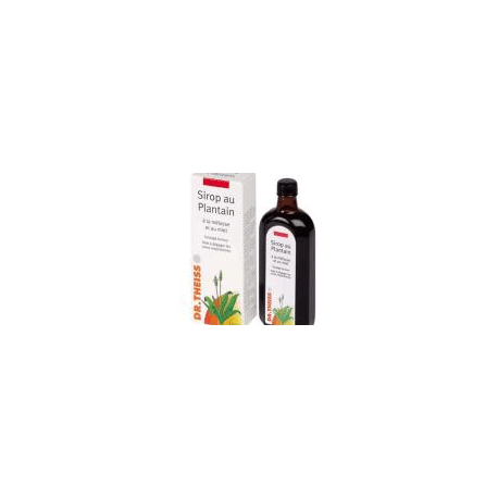 Sirop au plantain 250ml Dr. Theiss  dans votre magasin bio en ligne Etiketbio.eu