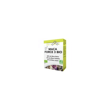 MACA FORCE 3 BIO 60GEL | DIET HORIZON | Acheter sur EtiketBio.eu