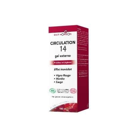 Gel circulation 14 Diet Horizon  dans votre magasin bio en ligne Etiketbio.eu