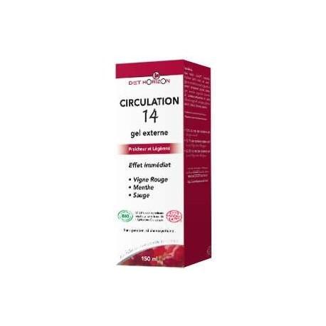 GEL CIRCULATION 14 | DIET HORIZON | Acheter sur EtiketBio.eu