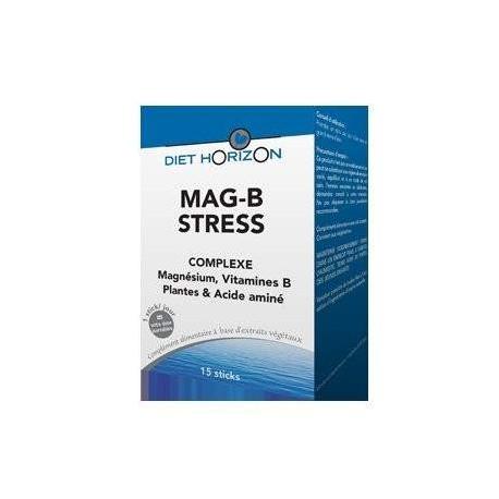 Mag b stress 15 sticks Diet Horizon dans votre magasin bio en ligne Etiketbio.eu Mag b stress 15 sticks Diet Horizon dans votre magasin bio en ligne Etiketbio.eu