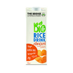 RICE DRINK AMANDE 1L | THE BRIDGES | Acheter sur EtiketBio.eu
