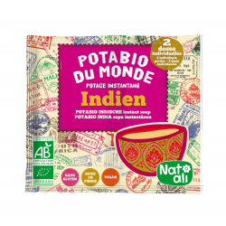 Potabio indien 2x8.5g Natali  dans votre magasin bio en ligne Etiketbio.eu