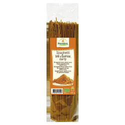 SPAGHETTIS BLE ET QUINOA CURRY 500G | PRIMEAL | Acheter sur EtiketB...