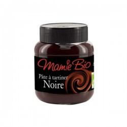 Pate a tartiner noir chocolat noir 350g Mamibio  dans votre magasin bio en ligne Etiketbio.eu
