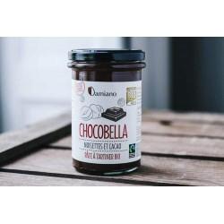 Pat noisettes et chocolat chocobella 3 Damiano dans votre magasin bio en ligne Etiketbio.eu