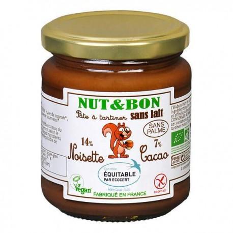 PATE A TARTINER NUT ET BON 220G PATE A TARTINER NUT ET BON 220G