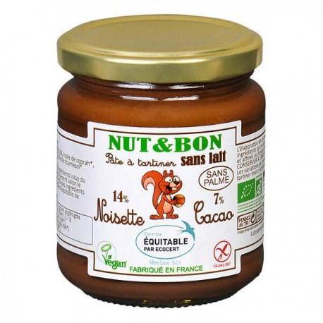 PATE A TARTINER NUT ET BON 220G | NOISERAIE | Acheter sur EtiketBio.eu